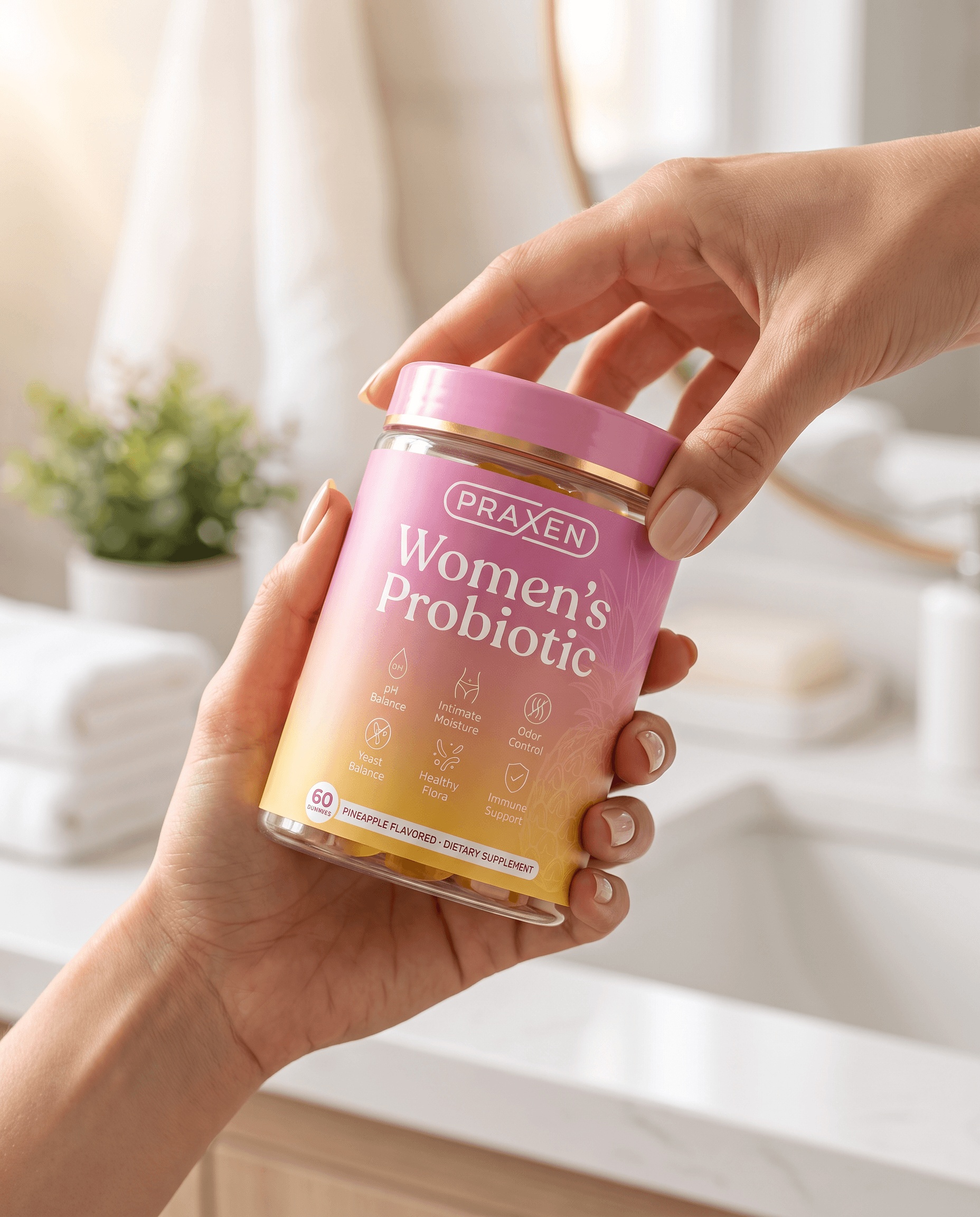 Praxen™ — Women's Daily Probiotic Gummies | Pineapple 5