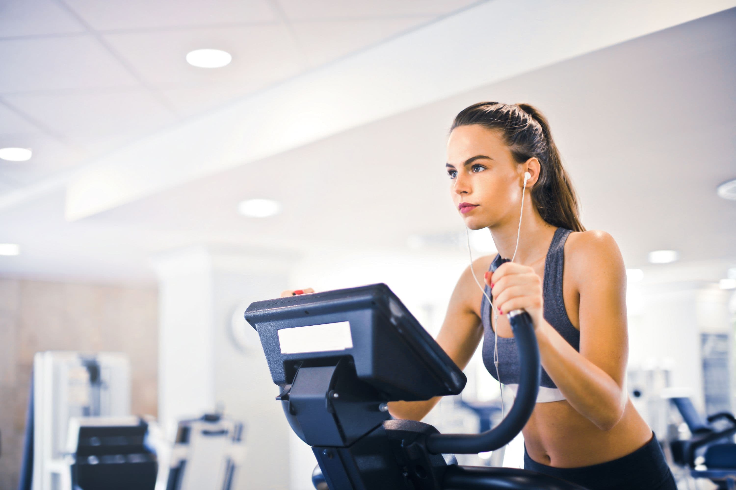Woman feeling confident and healthy