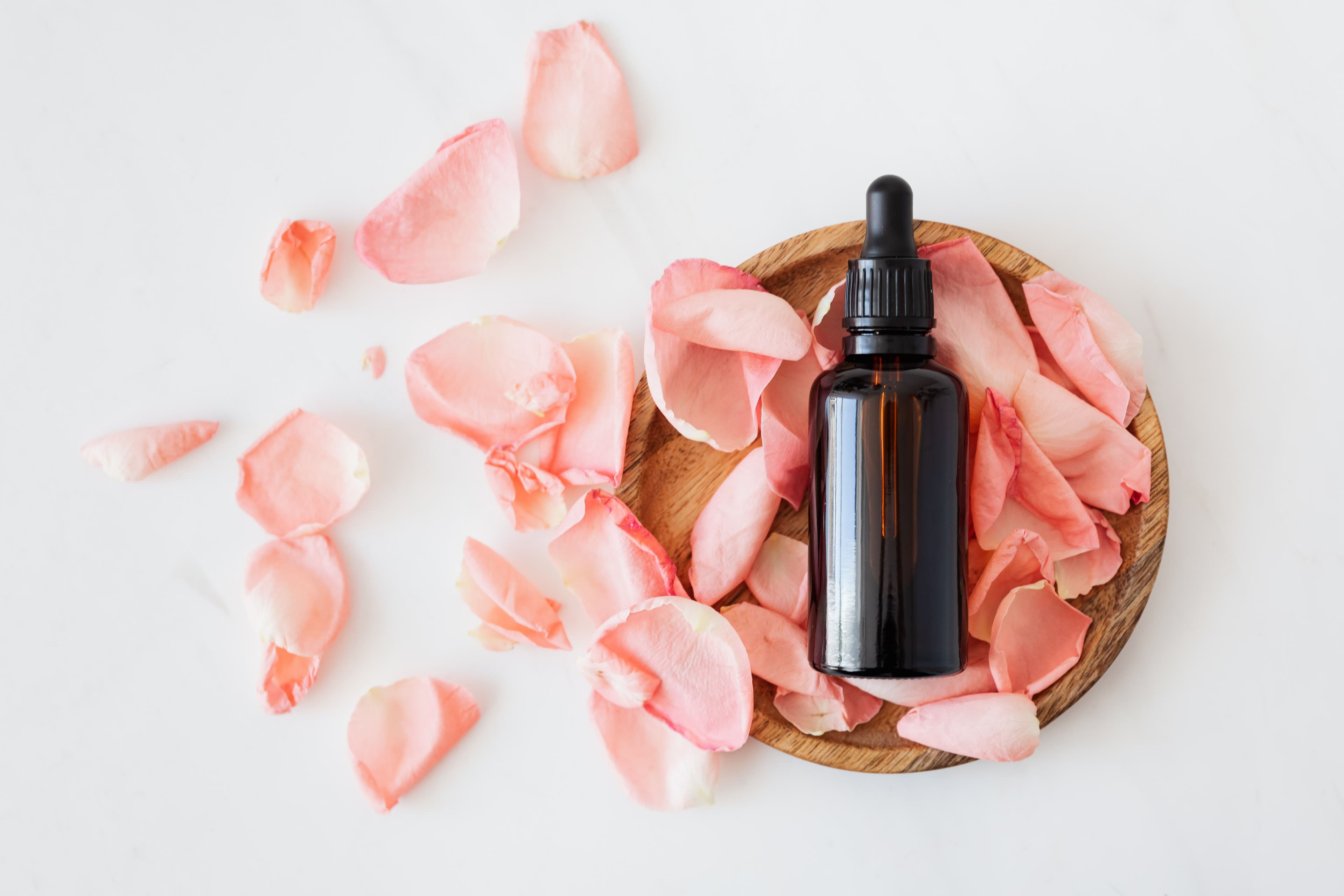 Woman morning wellness routine